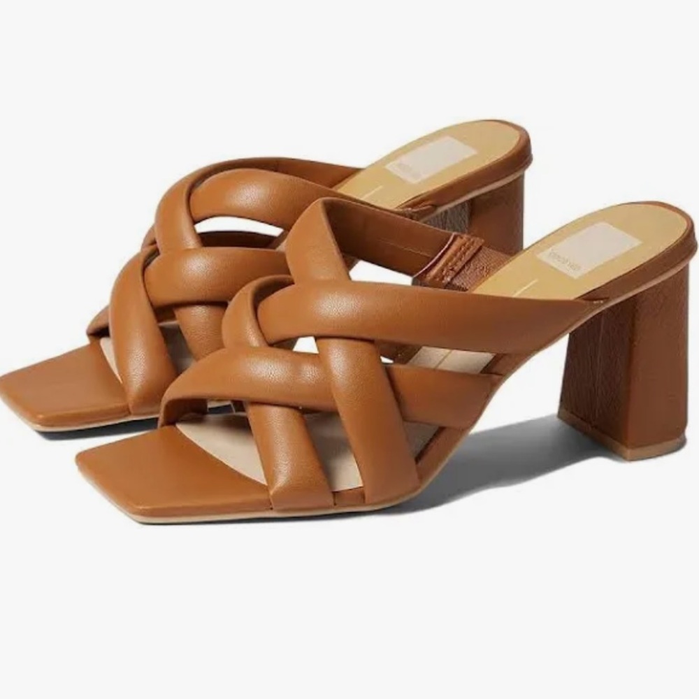 Dolce Vita Parice Women's Brown Strappy Sandals